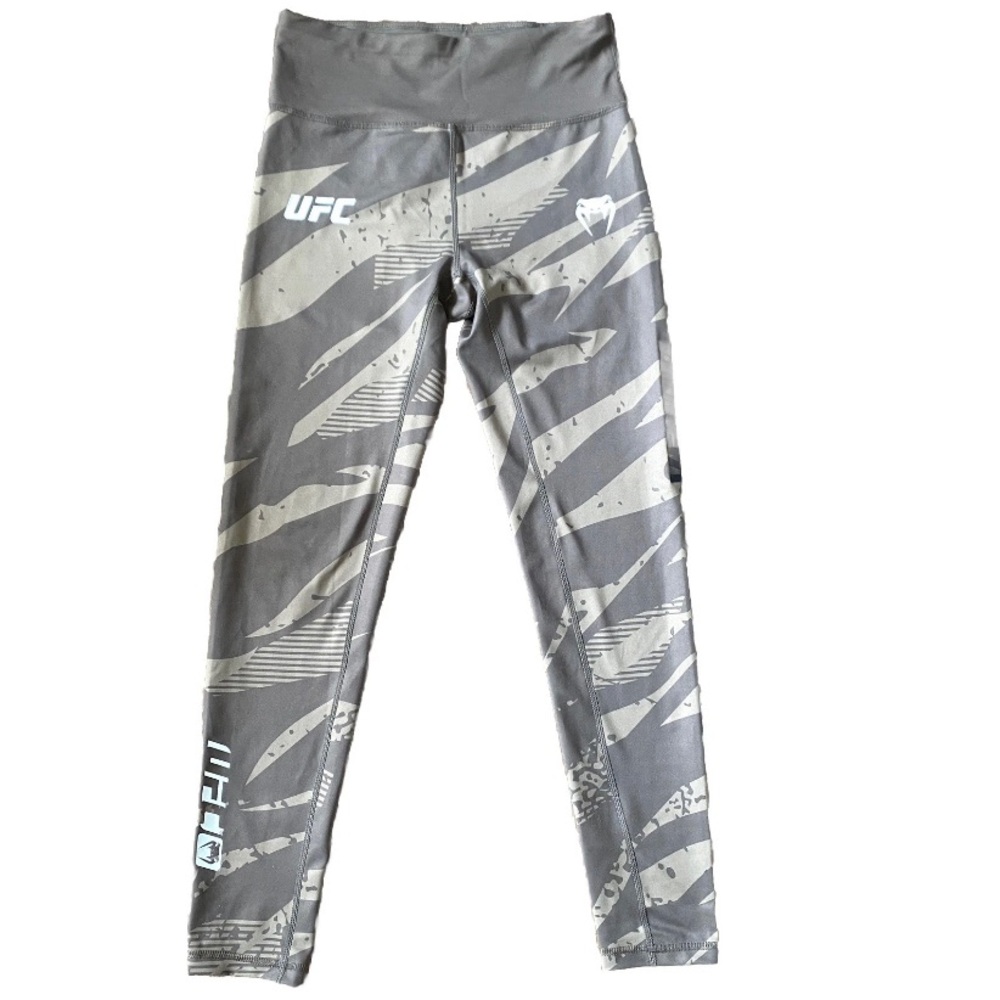 UFC Womens Gray Camo Leggings